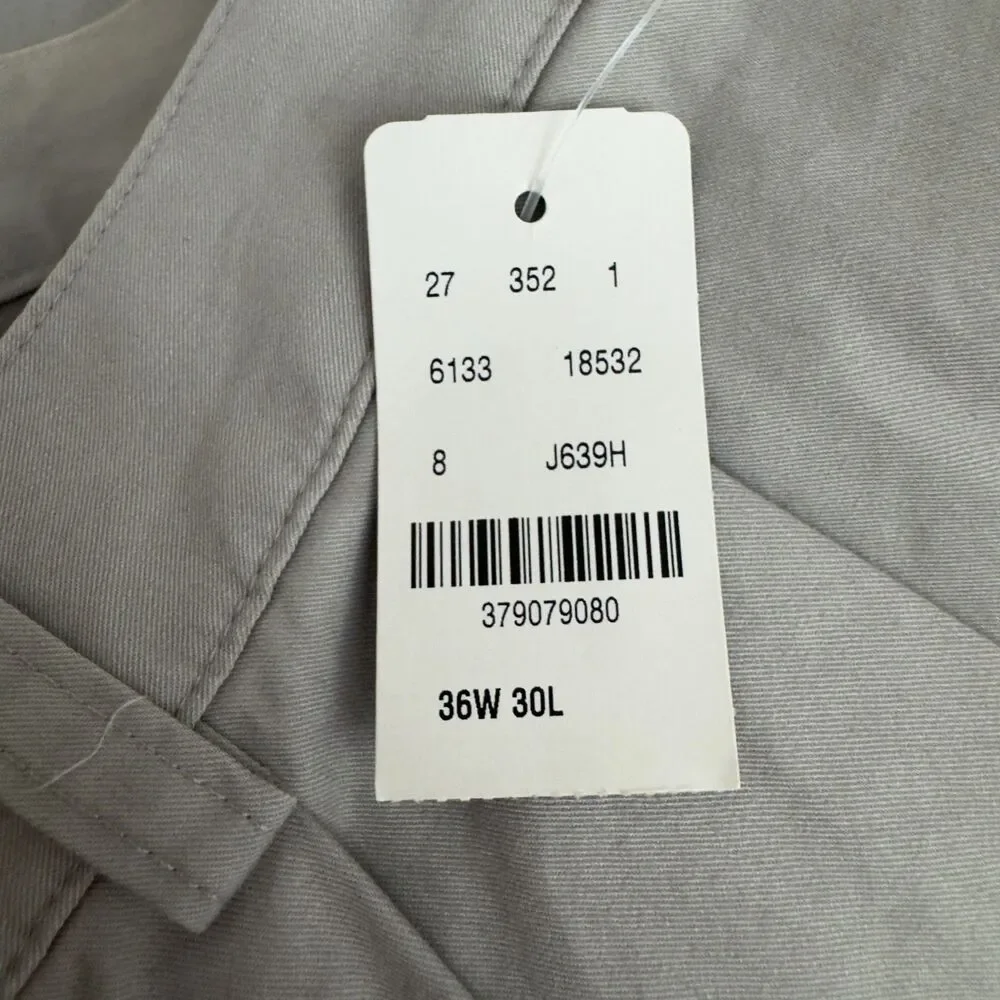 New Brooks Brothers 346 Pleated Chino Pants Men's Size 36 x 30